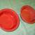 Fiestaware persimmon plates, bowls 3 thumbnail