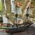 Golden Hind model ship in a plexiglass case 2 thumbnail