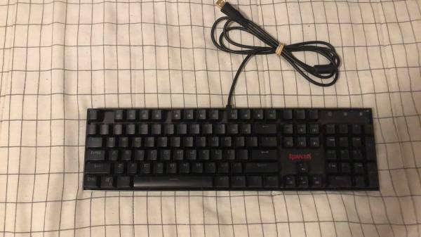 Redragon Keyboard and Logitech Mouse 1