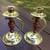 Brass and Wood Candle Holders-wall or table top 3 thumbnail