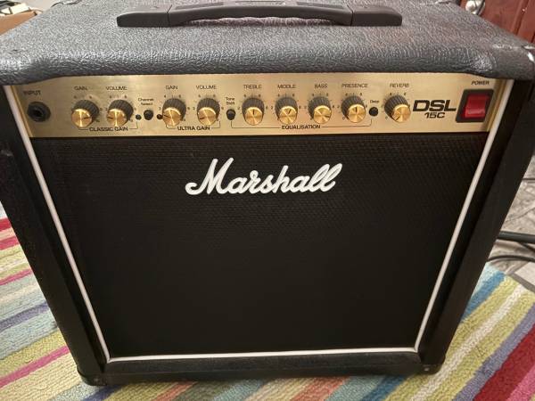 Marshall DSL-15C with reloaded Celestion G12M-65 1