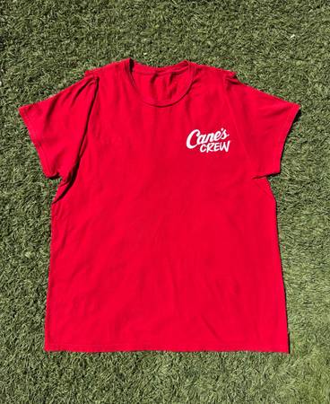 Raising Cane’s Crew Work Shirt – Employee Exclusive Uniform 1