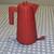 Alessi Plissé Electric Kettle Red MDL06 USA 1.7L Michele De Lucchi, 12 2 thumbnail