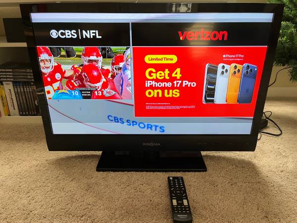 32” Insignia TV 1