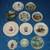 11 Small Decorative Plate or Ashtrays 2 thumbnail