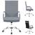 New Heavy Duty Office Chair Mid Back PU Leather Executive Conference Chair Adjus 7 thumbnail