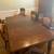 Solid wood dining room table by Harden 2 thumbnail