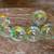 HANDPAINTED WINE AND CHAMPAGNE GLASSES 3 thumbnail