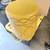Yellow stool with storage 2 thumbnail
