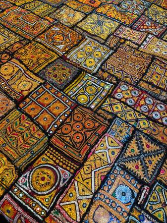 Beautiful Jaipur Textile - Bedspread or Tapestry 1