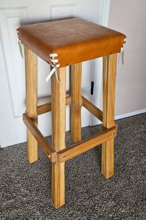 Strong Oak Bar Stool 1