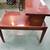 Awesome MCM Cherry Laminate Top 2 Tiered End Table Needs TLC 2 thumbnail