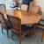 HENREDON 1970s Formal Dinning Room Table w/ 6 Chairs & 1 Leaf 1 thumbnail