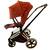 Cybex Priam Stroller with Lux Seat Pushchair in Autumn Gold/Burnt Red 1 thumbnail