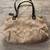 Authentic Coach Signature Canvas Shoulder Bag with Dark Brown Leather Trim 2 thumbnail