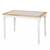 New Tara Tile Top Dining Table White/Natural 1 thumbnail