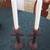 2 Beautiful Glass Cross Candle Holders 4 thumbnail