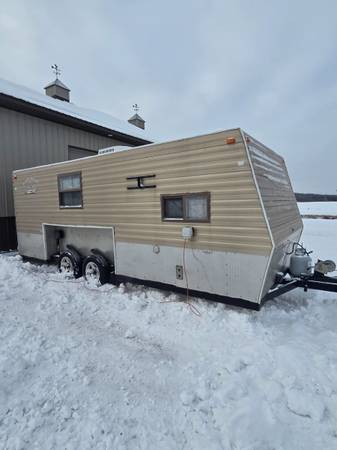 Ice Castle fish house 1