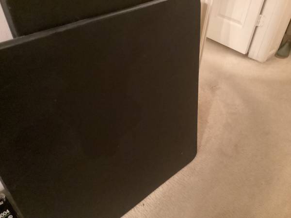 Two Simple Tables with foldable legs. Like new. 1