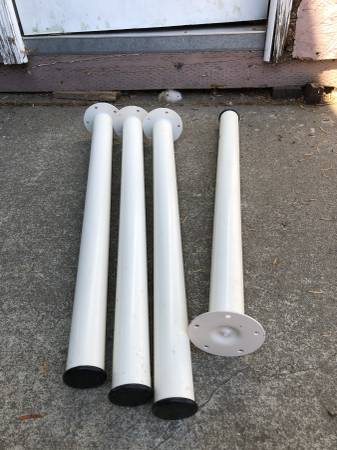 Table Desk Legs - set of 4 1