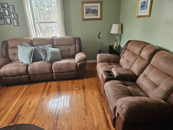 Couch and loveseat set 1