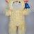 The Bear Factory Cream Lamb & Princess Bath Robe with Slippers 2 thumbnail