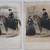 Eleven European Multicolored Fashion Plate Illustrations from 1800's 3 thumbnail