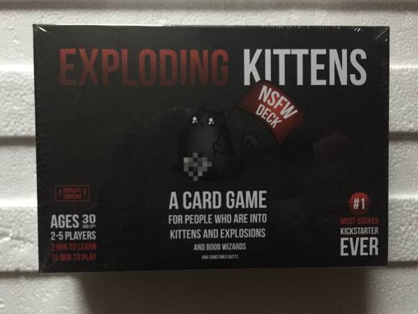 Exploding Kittens card game 1