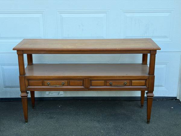 Solid Wood Credenza 1
