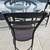 Metal and glass 4-person dining set 5 thumbnail