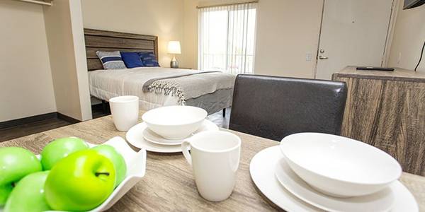 Siegel Rewards Program, Full kitchen in apartment 1