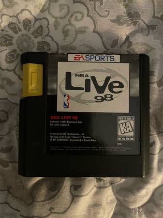 NBA Live 98 sega 1