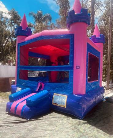 Princess bounce house 1