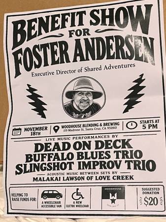 A musical benefit (Santa Cruz)