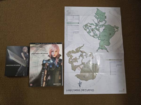 Lightning Returns: Final Fantasy XIII PS3 – Steelbook + Official Guide 1