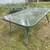 Tempered glass picnic table workbench 72” x 42” with aluminum frame 3 thumbnail