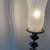 Vintage Veined Black Marble & Antiqued Brass Floor or Table Lamp 4 thumbnail