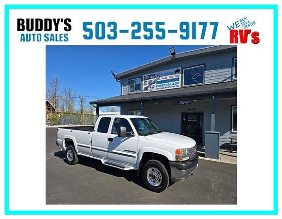 2002 GMC Sierra 2500HD 4wd hd SLE extended cab long bed low miles sle - $17,950 (Buddys RVs)63482647446017124