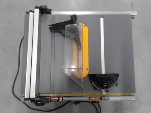 DEWALT 10inch TABLE SAW DW744 1