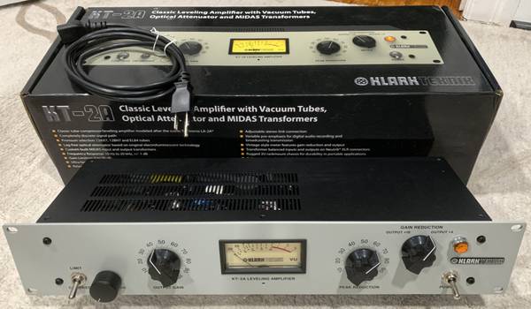 Klark-Teknik KT-2A with opto-attenuator upgrade 1