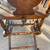Reduced…Antique Baby Rocking High Chair Stroller (For Display Only) 13 thumbnail