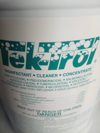 TEK-TROL CORONAVIRUS DISINFECTANT PLUS 1
