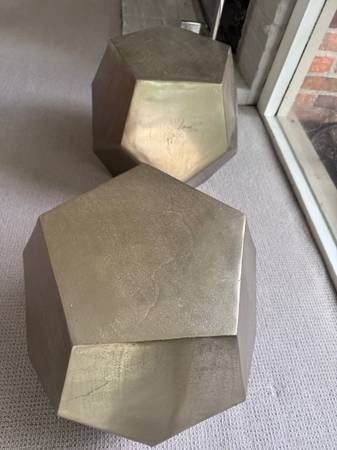 West Elm Gem Tables (pair) 1