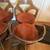 Vintage-set of six acrylic and metal dining room chairs 1 thumbnail