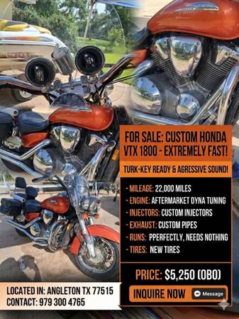 Trade or Sell VTX 1800 custom