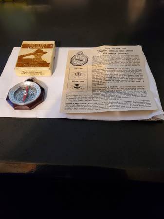 Bar needle compass (Taylor official Boy Scout) 1