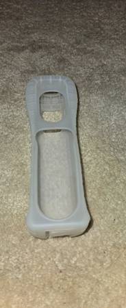 White Clear Silicone Case Cover Nintendo Wii Remote Controller 1