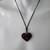 Orgonite Heart Pendant – EMF Protection, Energy Shield, Garnet & Obsid 2 thumbnail