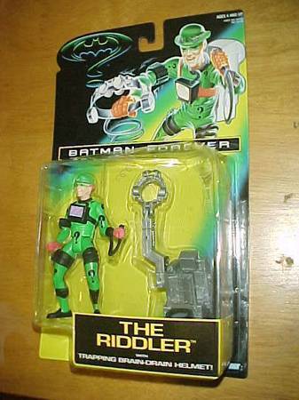 Brand New Batman Forver: The Riddler Action Figure Kenner 1995 1
