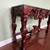 Carved Console Table w/ Genuine Marble Top 3 thumbnail